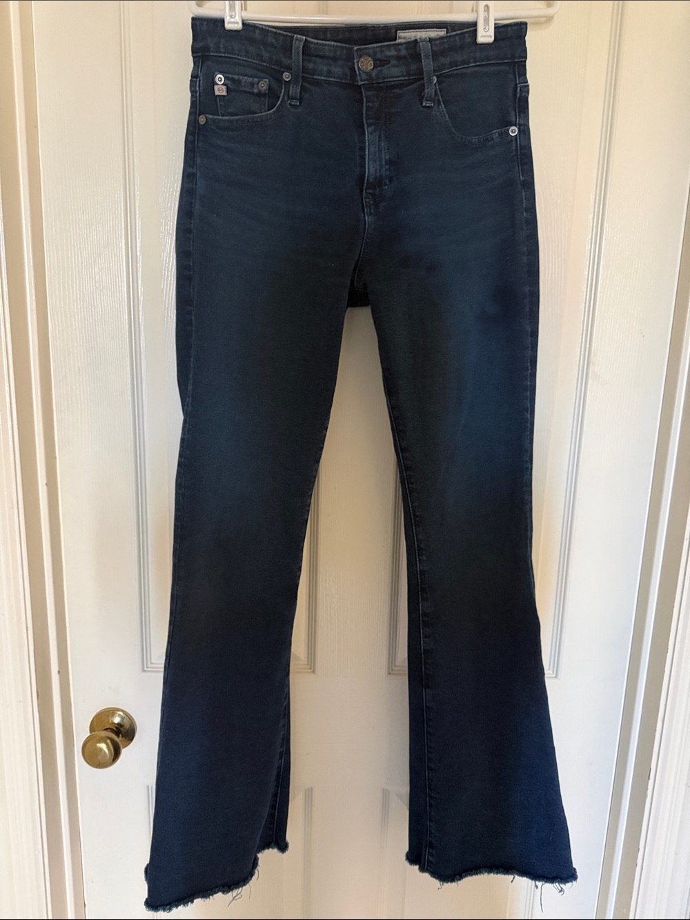 Ag Adriano Goldschmied Dark Blue Flare Jeans